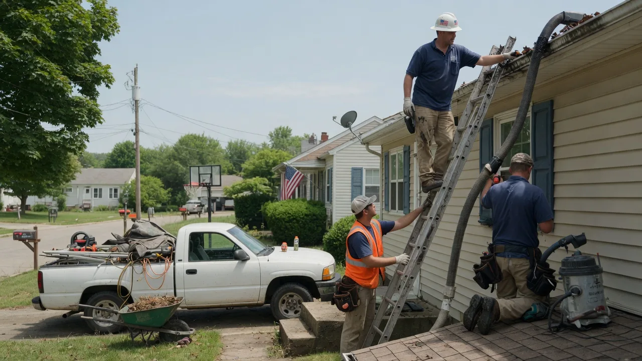 Gutter Installation in Dunfermline, IL near me